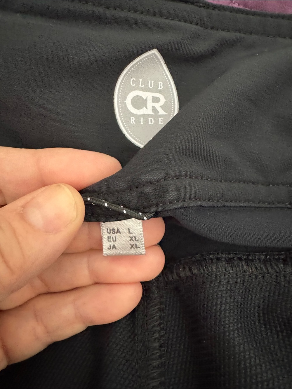 Club Ride Apparel Black Cargo Riding Pants - Picture 7 of 10